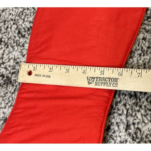 Vintage Noel Santa Cat Needlepoint Christmas‎ Holiday Stocking Lined Wool Cotton - Picture 6 of 6